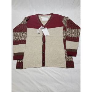 80% Wool 20% Angora Mens Cardigan / Japan / NEW! White Mountaineering Size 1 (S)